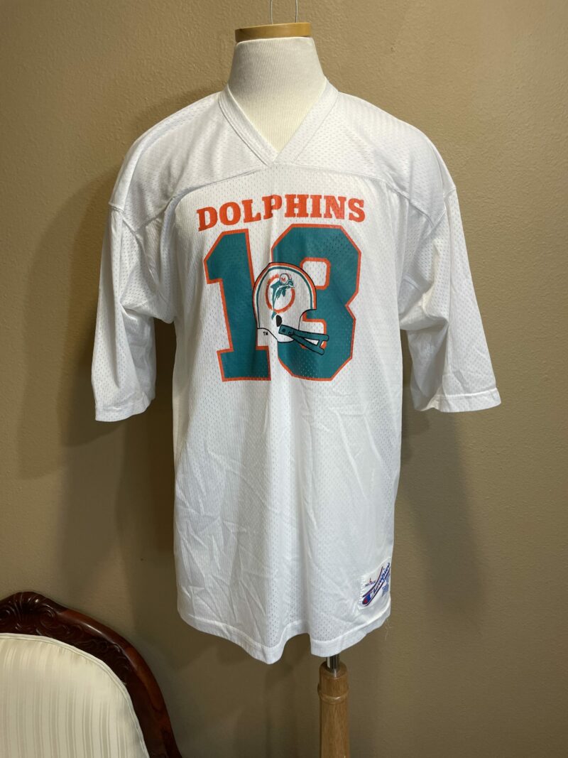 Vintage 1980's Dan Marino Champion NFL Dolphins Practice Jersey