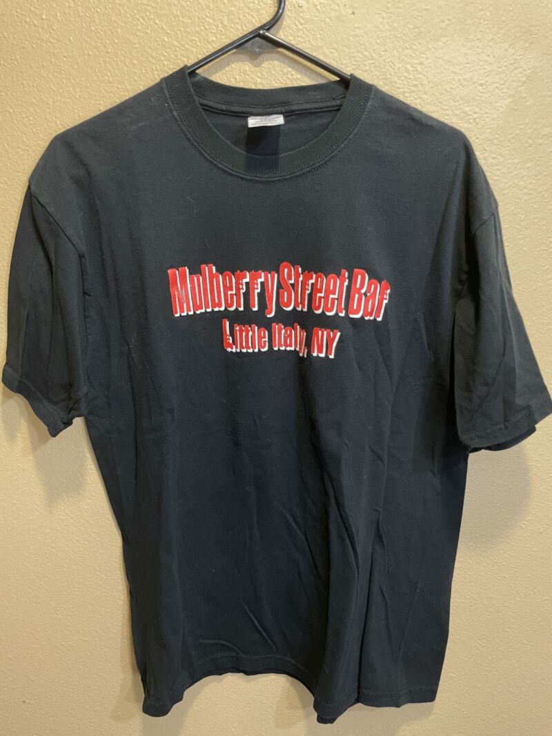 Vintage The Sopranos Promo T-Shirt Mulburry Street Bar New York