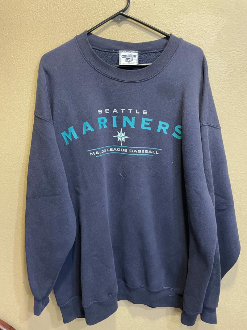 Vintage Seattle Mariners Lee Sports Crewneck Sweater 1990's