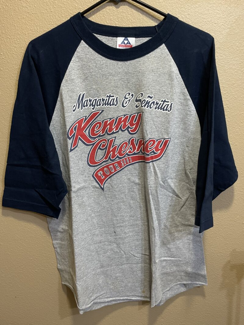 Vintage Kenny Chesney Baseball Cut T-Shirt Concert Shirt