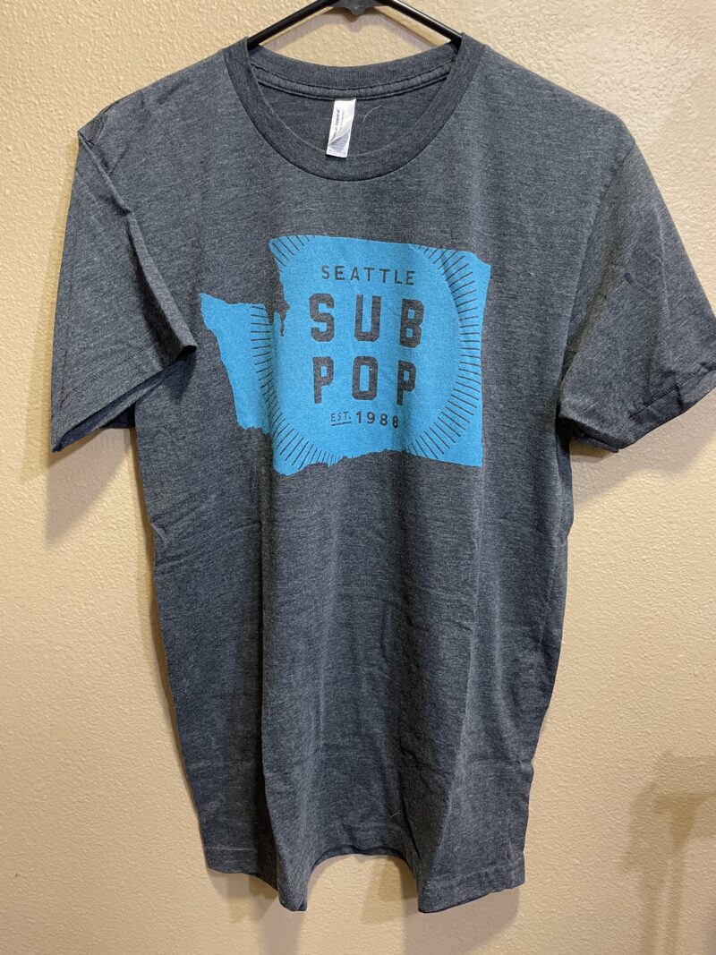 Sub Pop Classic Vintage T-Shirt Seattle Washington Very Rare