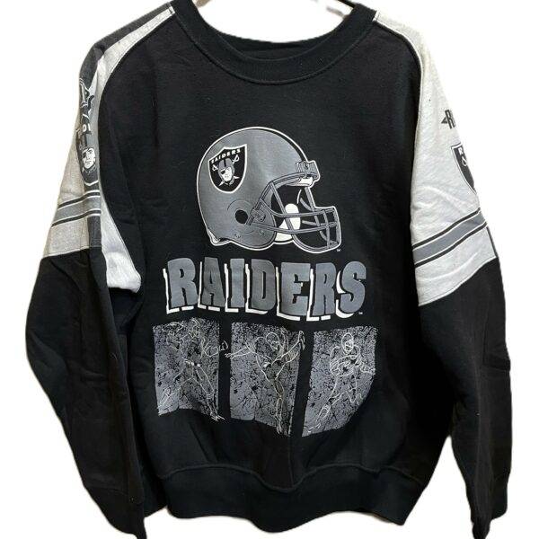 Vintage NFL Oakland Raiders 1980's Crewneck Sweater Rare