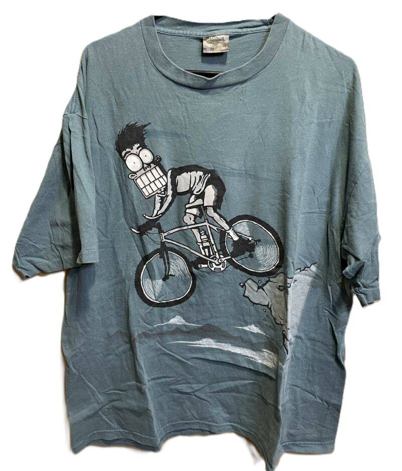 Vintage Scared Stiff 1990's Changes Mountain Bike Adventure T-Shirt - Image 2