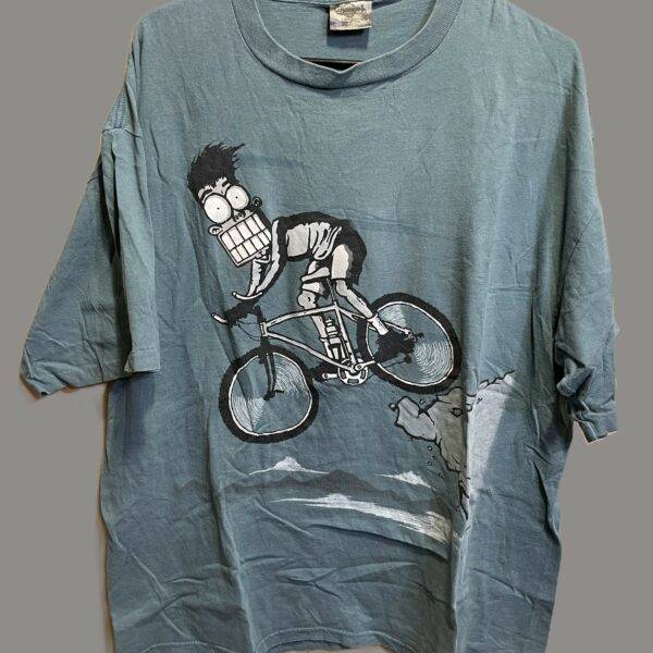Vintage Scared Stiff 1990's Changes Mountain Bike Adventure T-Shirt