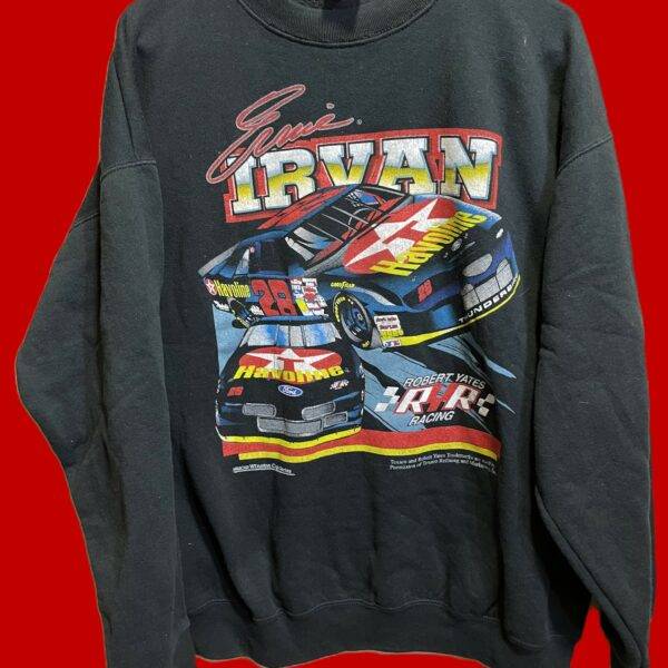 Vintage Ernie Irvan Nascar Crewneck Sweater 1990's