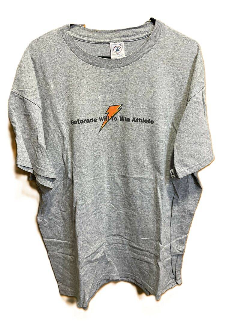 Vintage Gatorade Promo T-Shirt Early 1990's Front and Back Graphics