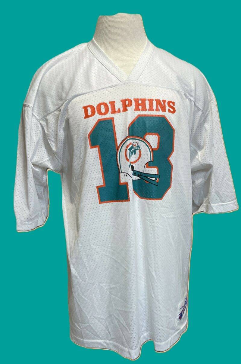 Vintage 1980's Dan Marino Champion NFL Dolphins Practice Jersey - Image 2