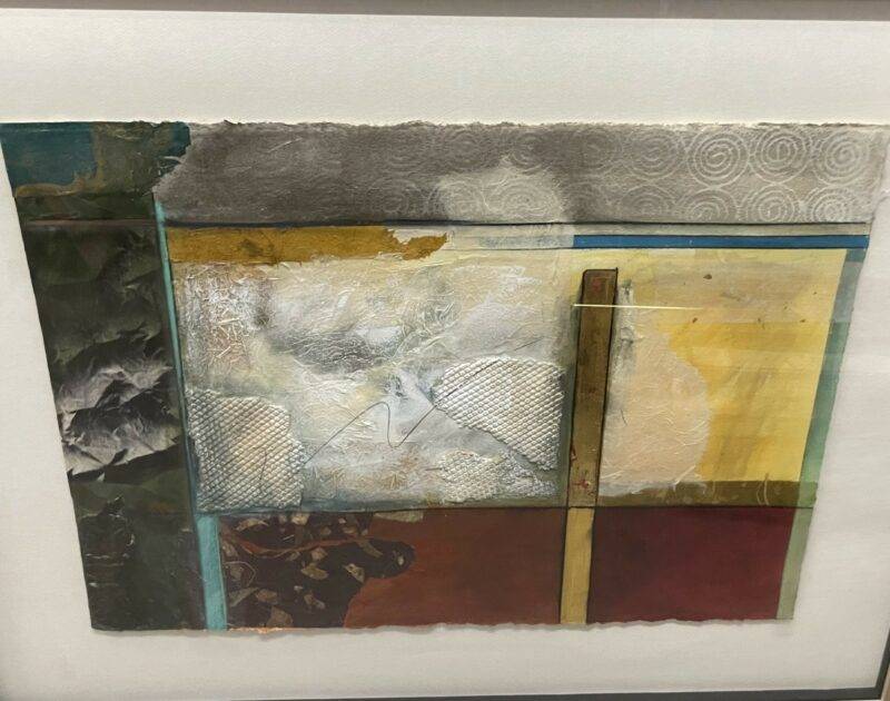 Original Mixed Media Signed Painting Collage - Abstract Contemporary Art 36" x 48" - Image 4
