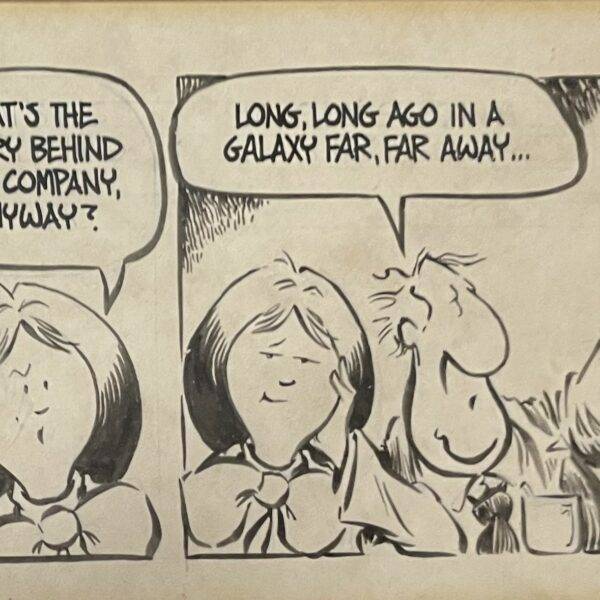 Original Comic Strip Art from Lynn Johnston's Award Winning "For Better or For Worse*