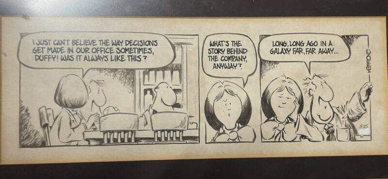 Original Comic Strip Art from Lynn Johnston's Award Winning "For Better or For Worse* - Image 4