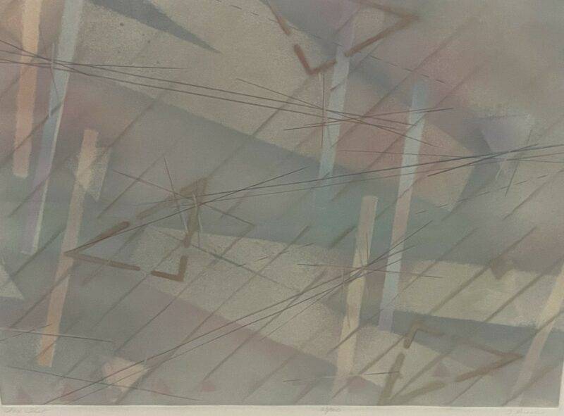 G. Pane Signed Limited Edition /300 Etching - Framed Large 24" x 36"
