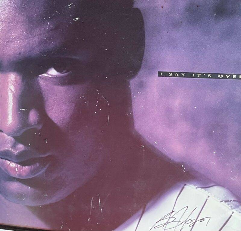 Bo Jackson Nike Poster Signed - Original Vintage Wall Art 18" x 36"