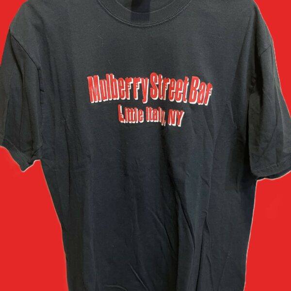 Vintage The Sopranos Promo T-Shirt Mulburry Street Bar New York
