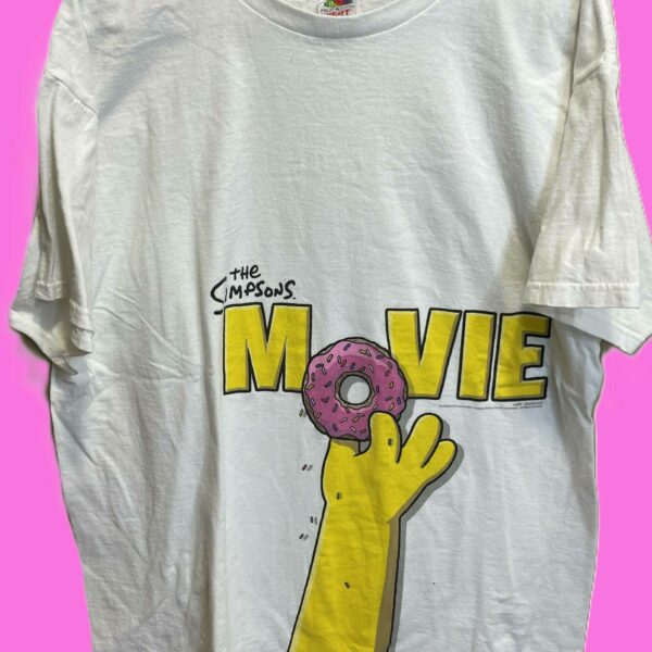 The Simpson Movie Promo Vintage T-Shirt