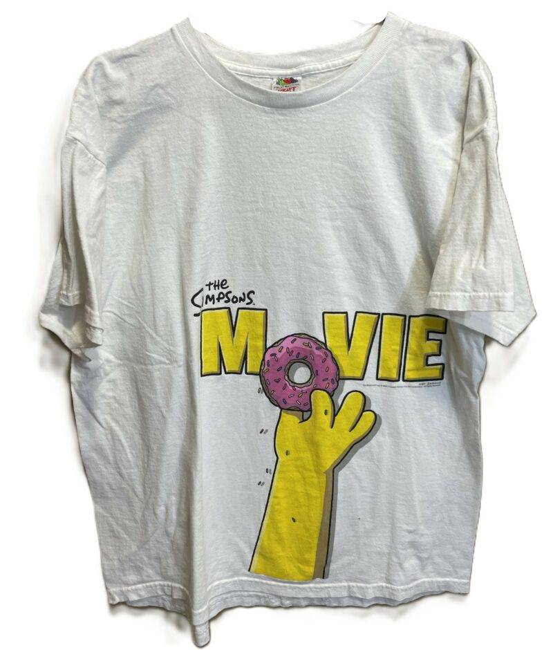 The Simpson Movie Promo Vintage T-Shirt - Image 2