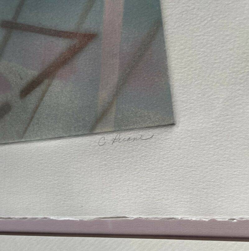 G. Pane Signed Limited Edition /300 Etching - Framed Large 24" x 36" - Image 3