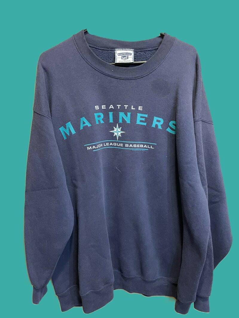 Vintage Seattle Mariners Lee Sports Crewneck Sweater 1990's