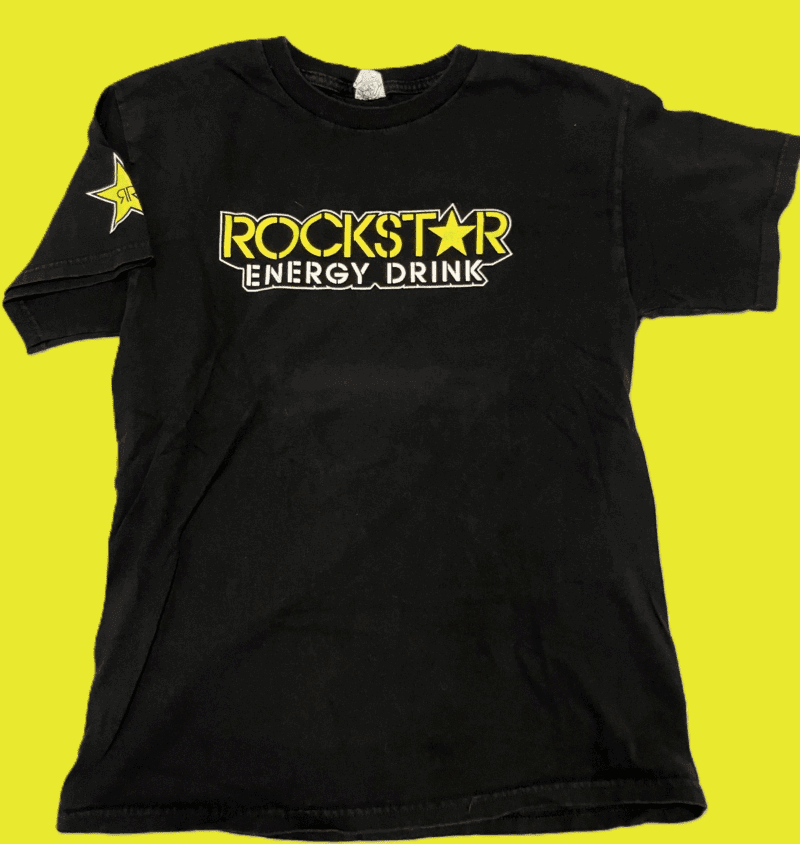 Vintage 2000's Rockstar Energy Drink Promo T-Shirt