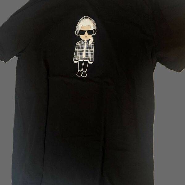 Classic Boy with Headphones Karl Langford Premium T-Shirt