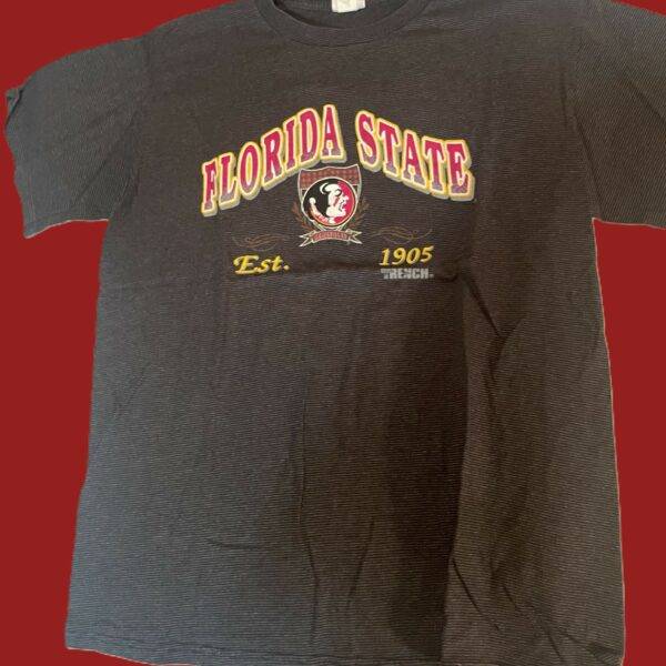 Florida State Seminoles Sports T-Shirt '40' Single Stitch Size XL