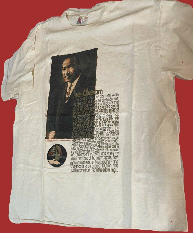 Martin Luther King - I Have A Dream Speech Vintage T-Shirt Unisex Large 1990's