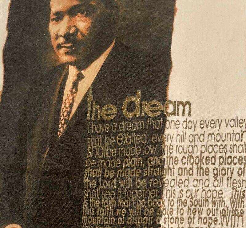 Martin Luther King - I Have A Dream Speech Vintage T-Shirt Unisex Large 1990's - Image 4