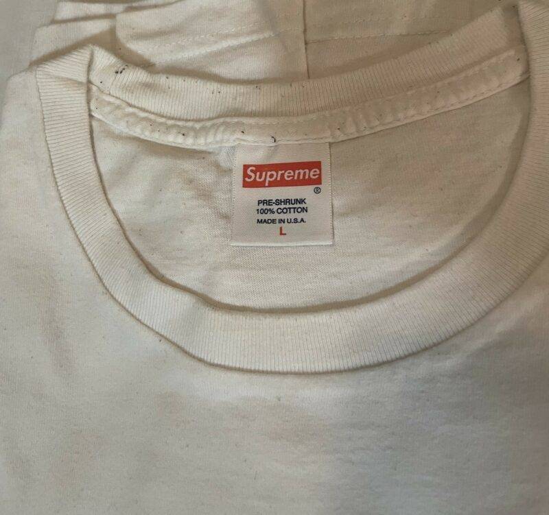 Original Vintage Supreme Twins Blonde on White T-Shirt Size XL - Image 3