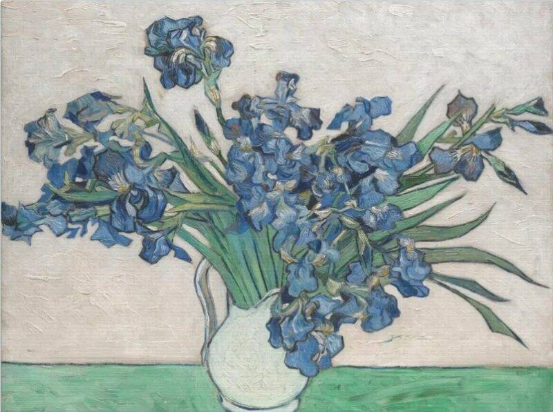 Vincent Van Gogh Irises 1889 - Fine Art Reproduction Painting
