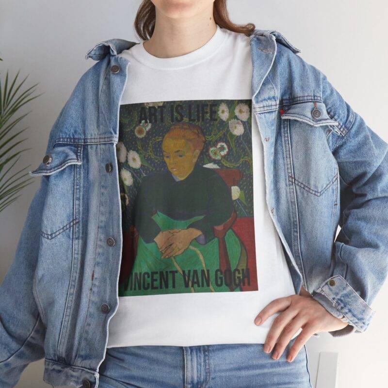 Vincent Van Gogh Madam Roulin - Art is Life Unisex T-Shirt - Image 2