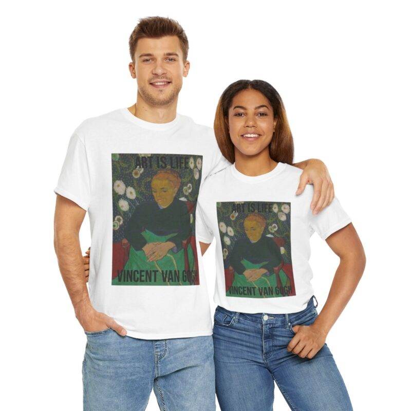 Vincent Van Gogh Madam Roulin - Art is Life Unisex T-Shirt - Image 3