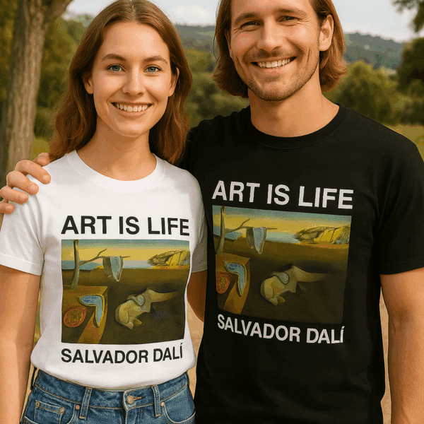 Salvador Dali Persistence of Memory - Art is Life T-Shirt