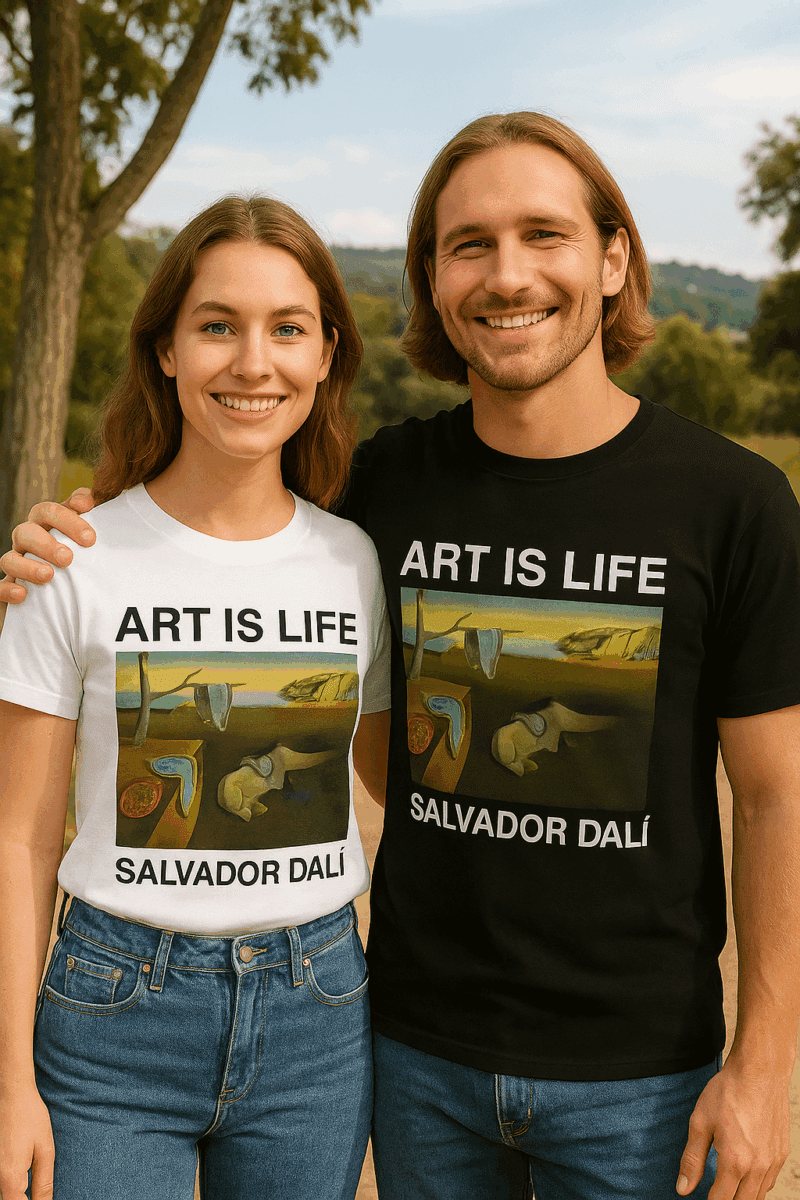 Salvador Dali Persistence of Memory - Art is Life T-Shirt