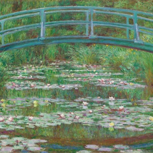 Claude Monet Bridge Over Water Lilies - Fine Art Reproduction Painting