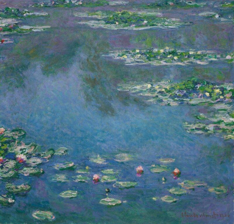 Claude Monet Water Lilies - Fine Art Reproduction Painting