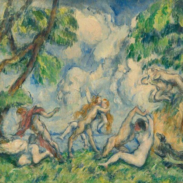 Paul Cezanne The Lovers - Fine Art Reproduction Painting