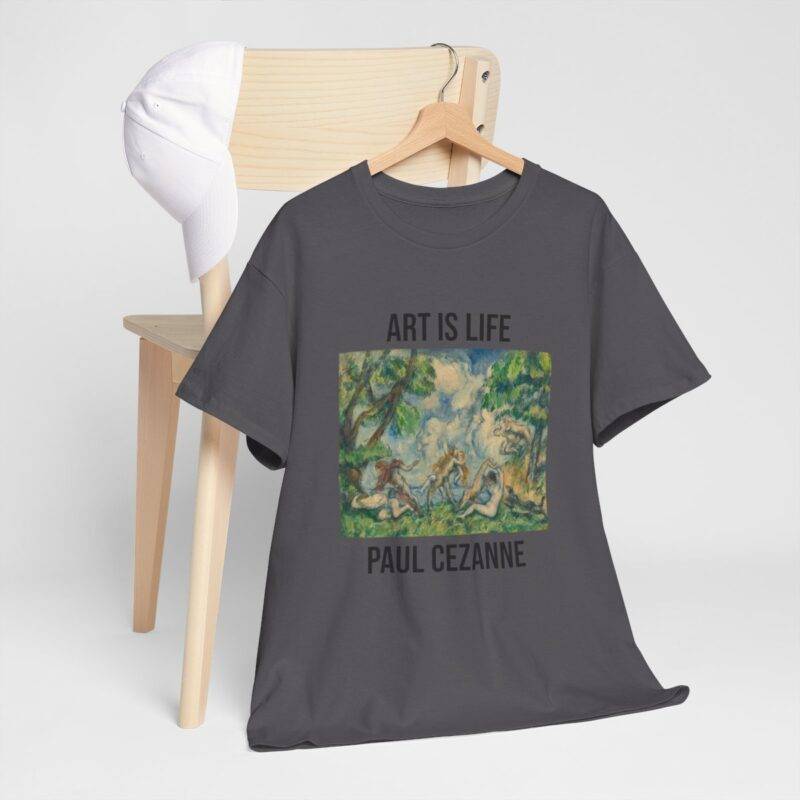 Paul Cezanne The Battle of Love - Art is Life T-Shirt - Image 5