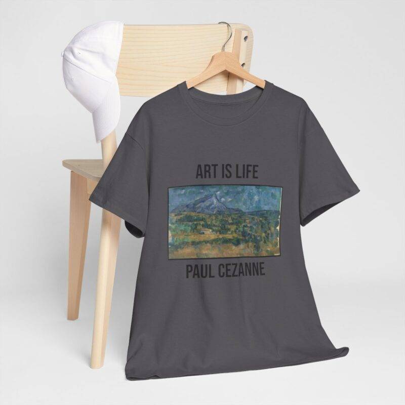 Paul Cezanne Mont-Sainte Victoire - Art is Life T-Shirt - Image 2