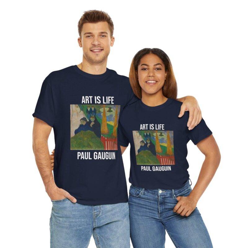 Paul Gauguin Mistral - Art is Life T-Shirt - Image 3