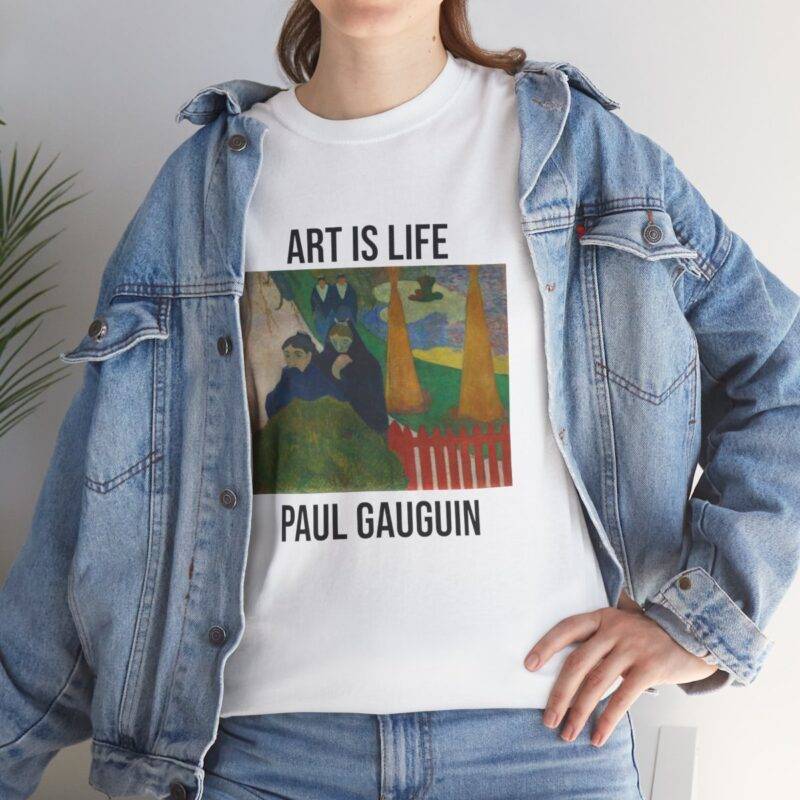Paul Gauguin Mistral - Art is Life T-Shirt - Image 2