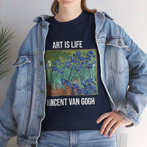 Vincent Van Gogh Irisis - Art is Life T-Shirt