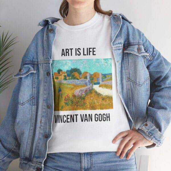 Vincent Van Gogh Farmhouse in Province - Art is Life Unisex T-Shirt