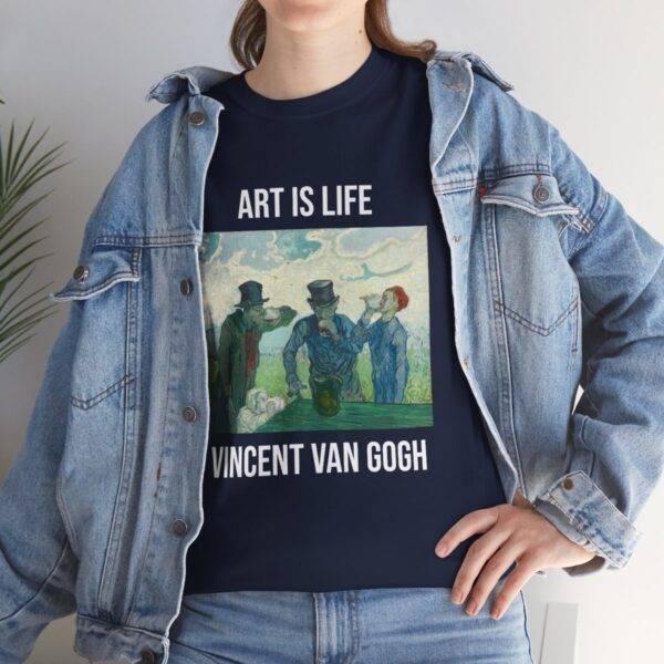 Vincent Van Gogh The Drinkers - Art is Life Unisex T-Shirt