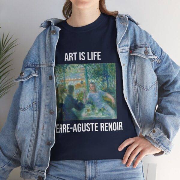 Pierre-Auguste Renoir Lunch at the Restaurant Fournaise - Art is Life Unisex T-Shirt
