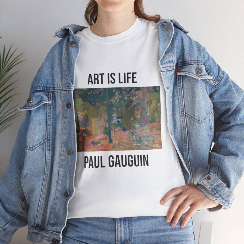 Paul Gauguin The Bathers - Art is Life Unisex T-Shirt - Image 5