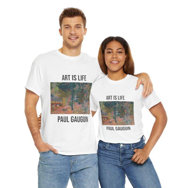 Paul Gauguin The Bathers - Art is Life Unisex T-Shirt - Image 2