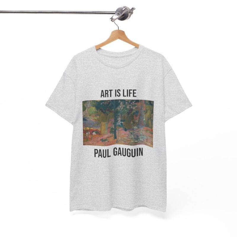 Paul Gauguin The Bathers - Art is Life Unisex T-Shirt - Image 3